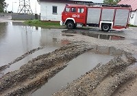 Problemy z odwodnieniem ulic w Kątach Rybackich