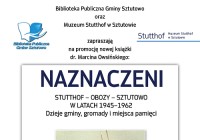 Promocja nowej książki o historii gminy Sztutowo (1945-1962)